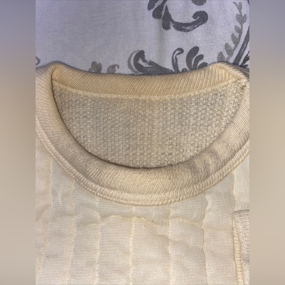 Vintage 1960s IC Penny Pullover
Thermal Insulated Crewneck Top
&Bottom Small - Picture 10 of 10